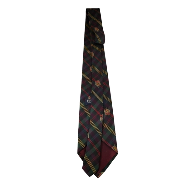 Polo By Ralph Lauren 100% Silk Tie - Picture 4 of 8
